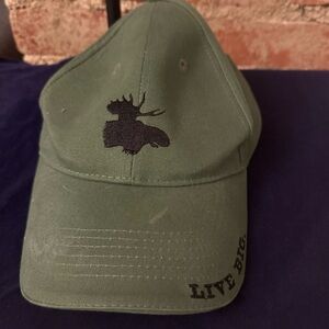 Moosehead Lager Green Baseball Adjustable Hat Live Big